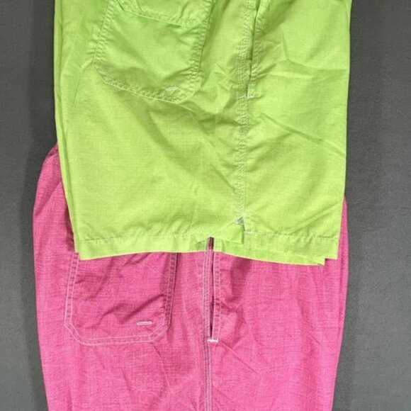 Men's Bundle of 2 Green/Pink Shorts Size XL Micheal's Swim Trunks - Picture 3 of 9